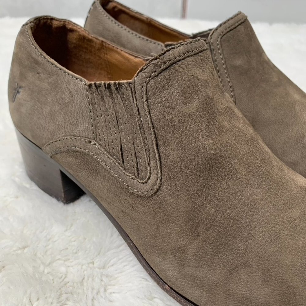 Frye 3478071 Women's Eleanor Western Shortie Boot Shoe Greystyle Size 9.5 - Picture 13 of 16